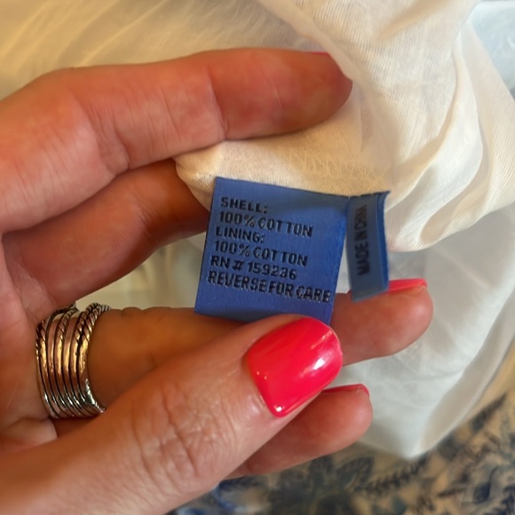 J.McLaughlin Ophelia Cotton Voile Floral Print Tiered Ruffle Maxi Skirt - Picture 12 of 12